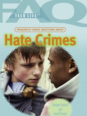 cover image of Frequently Asked Questions About Hate Crimes